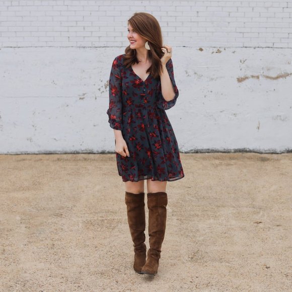 NWT Madewell Moonblossom Ruffle-Sleeve Dress - Picture 6 of 9